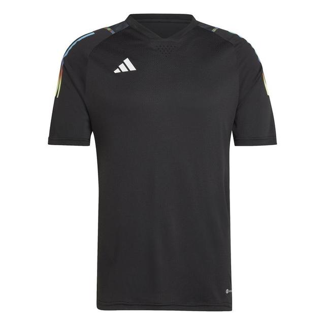 adidas Training T-shirt Tiro 23 Pro - Black, size XX-Large on Productcaster.