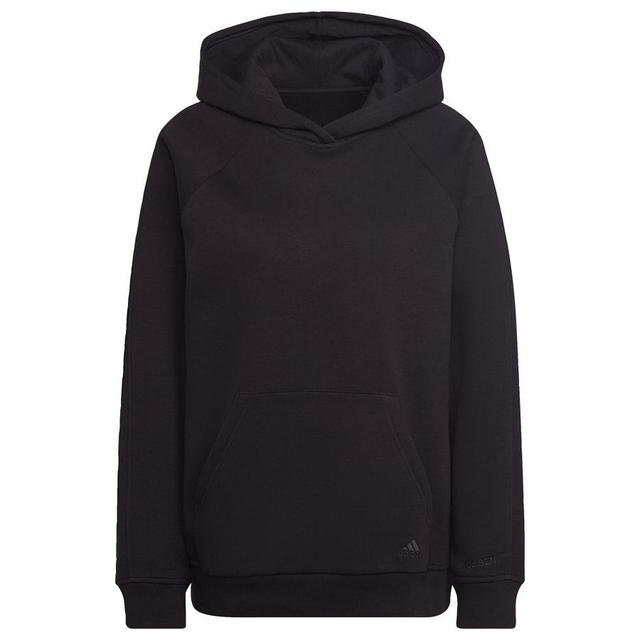 adidas Hoodie All Szn Fleece - Black Woman, size X-Small on Productcaster.