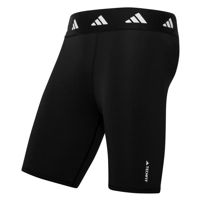 adidas Onderbroek Techfit - Zwart/wit Dames, maat Small on Productcaster.