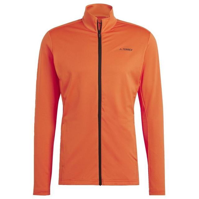 adidas Running Shirt Terrex Multi Primegreen Fleece - Orange, size Large on Productcaster.