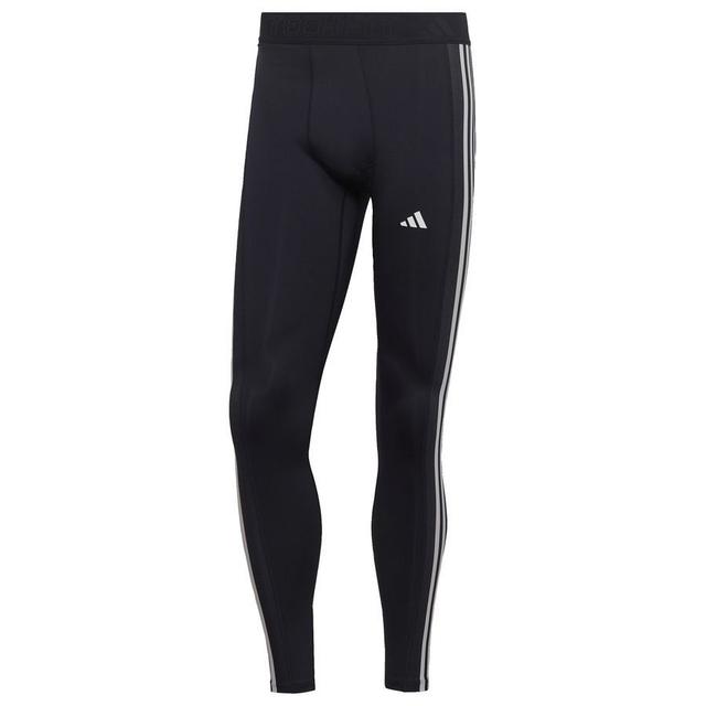 adidas Tights Techfit 3-stripes - Legend Ink/white, size 3XL Tall on Productcaster.