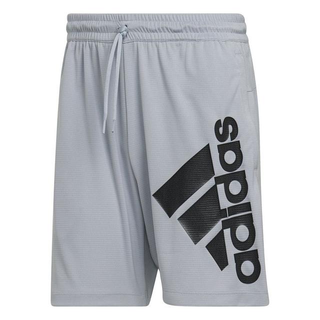 adidas Trainingsshorts Badge Of Sport T365 - Zilver, maat X-Large on Productcaster.