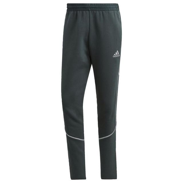 adidas Training Trousers Fleece Essentials - Shadow Green/halo Silver, size Small on Productcaster.