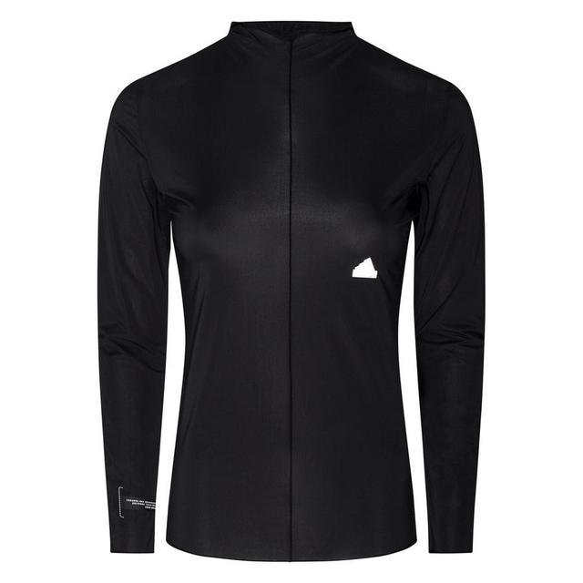 adidas T-shirt Long Sleeves - Black Women, size Large on Productcaster.