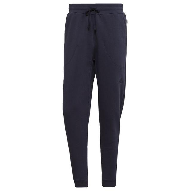 adidas Training Trousers Fleece Studio Lounge - Legend Ink, size Large on Productcaster.