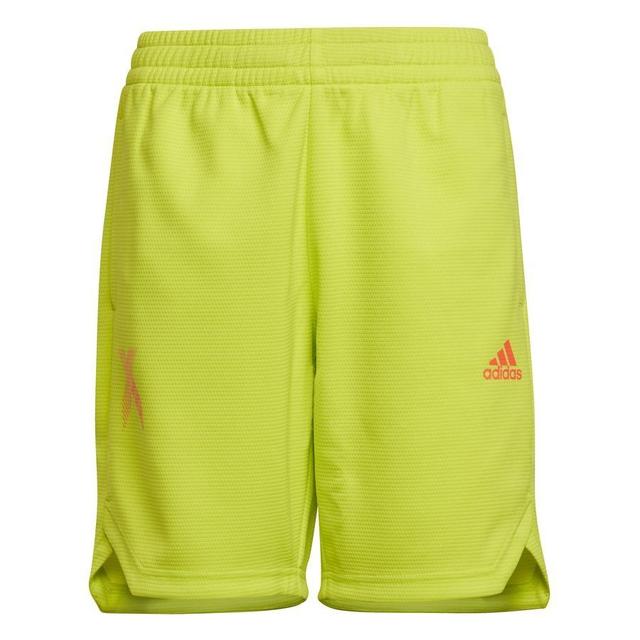 adidas Training Shorts X - Solar Yellow/solar Red Kids, size 152 cm on Productcaster.