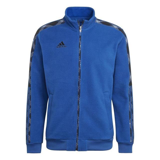 adidas Training Jacket Tiro Fleece Winterized - Royal Blue/black, size X-Small on Productcaster.