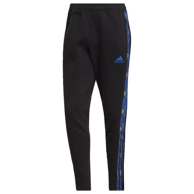 adidas Training Trousers Tiro Winterized - Black/royal Blue, size Small on Productcaster.