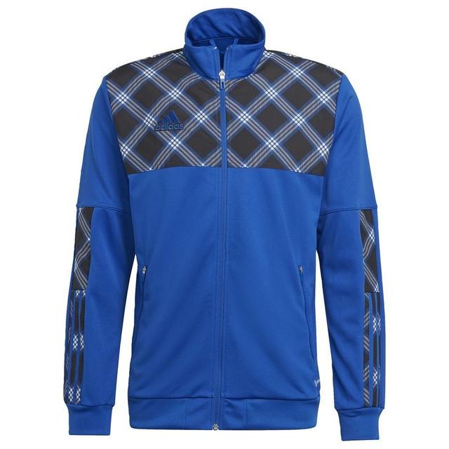 adidas Track Jacket Tiro - Royal Blue - Black, size Medium on Productcaster.