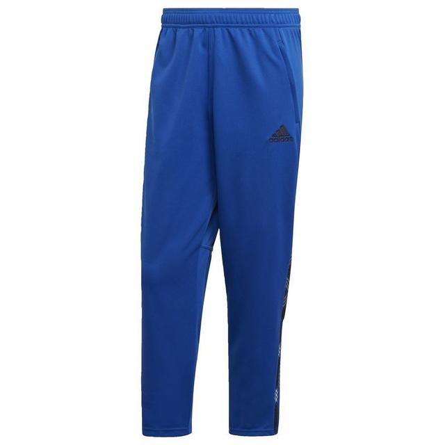 adidas Training Trousers Tiro 7/8 - Royal Blue/black, size ['Large'] on Productcaster.