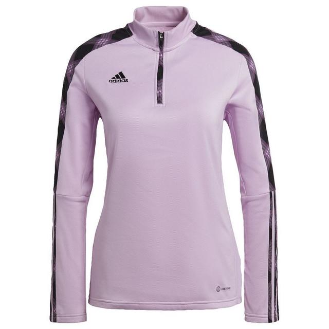 adidas Trainingsshirt Tiro Midlayer - Lila/schwarz Damen, Größe XX-Large on Productcaster.