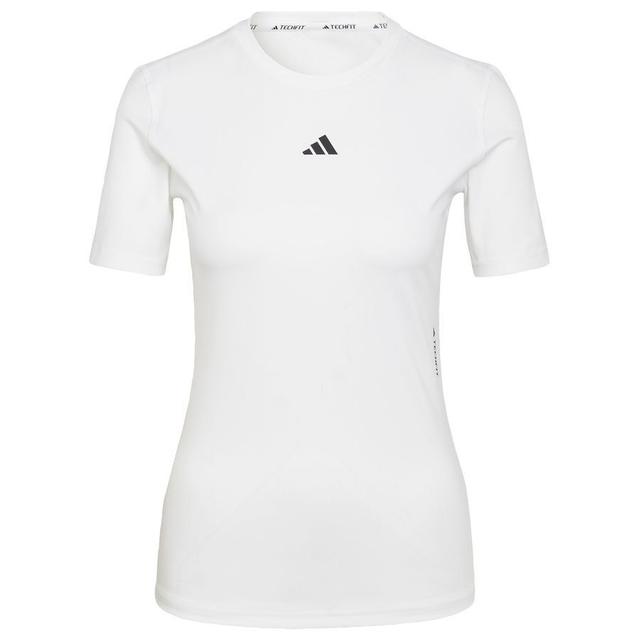 adidas Training T-shirt Techfit - White/black Woman, size Small on Productcaster.