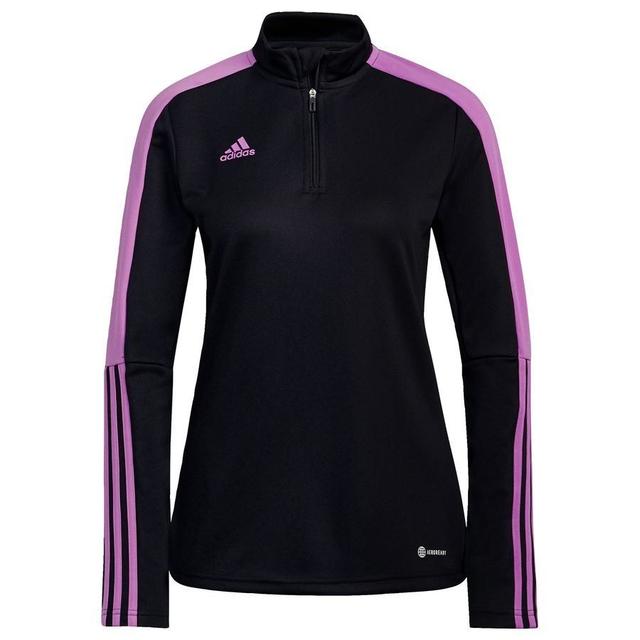 adidas Training Shirt Tiro Essentials - Black/pink Woman, size X-Small on Productcaster.