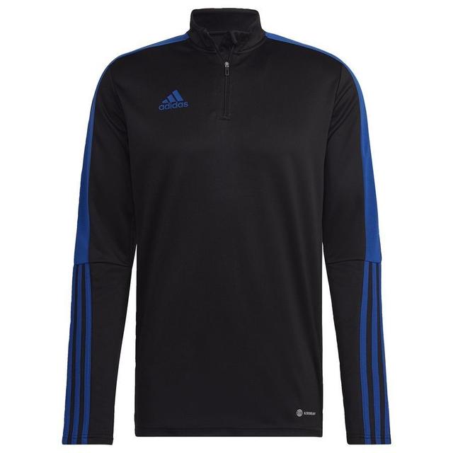 adidas Training Shirt Tiro Essentials - Black/royal Blue, size Medium on Productcaster.