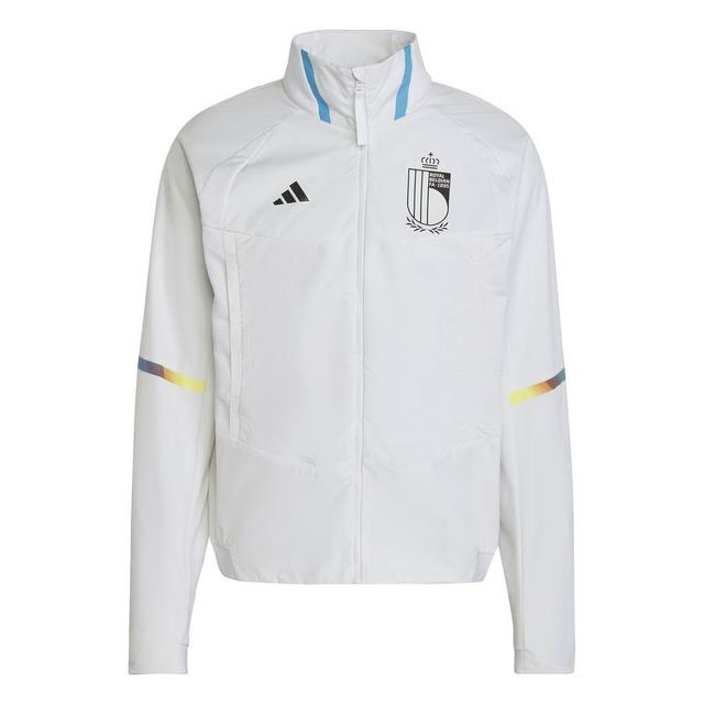 Belgium Track Top Designed For Gameday 2022/23 - White - , size X-Small on Productcaster.