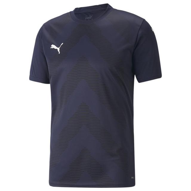 PUMA Training T-shirt Teamglory - Peacoat, size Large on Productcaster.