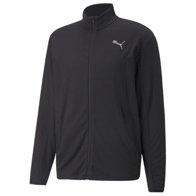 PUMA Running Jacket Cloudspun Full Zip - Black, size Large on Productcaster.