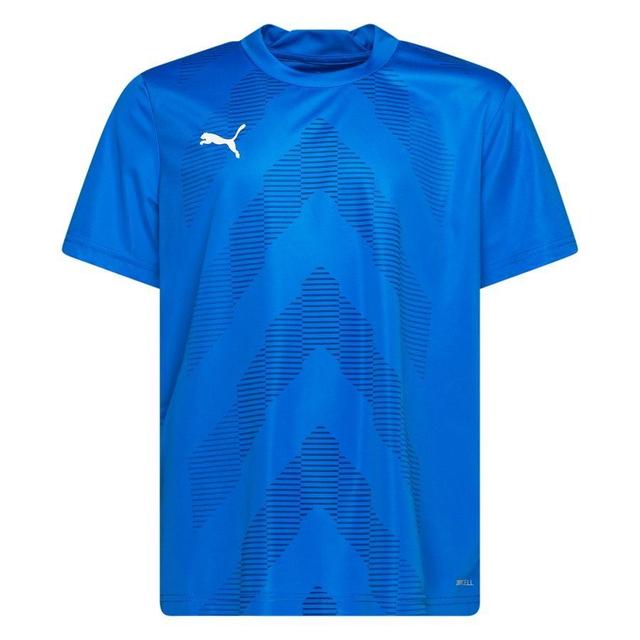 PUMA Playershirt Teamglory - Electric Blue/white Kids, size L/164 cm on Productcaster.