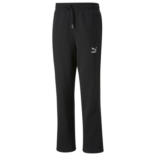 PUMA Sweatpants T7 Track - Sort/hvid, størrelse Large on Productcaster.