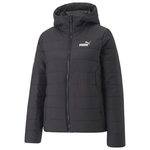 Ess Hooded Padded Jacket Black - , size Small on Productcaster.