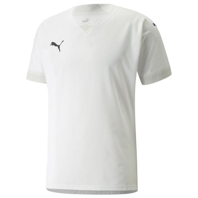 PUMA Playershirt Teamfinal - White/nimbus Cloud, size Medium on Productcaster.