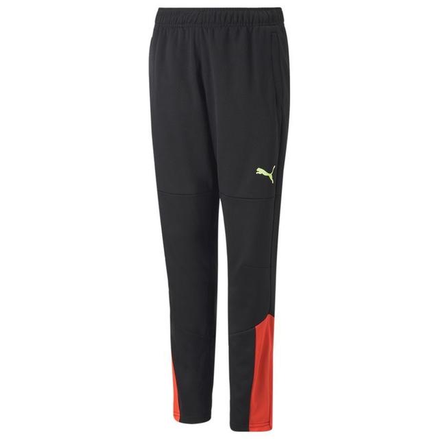 PUMA Training Trousers Individualfinal - Black/fiery Coral Kids, size M/152 cm on Productcaster.