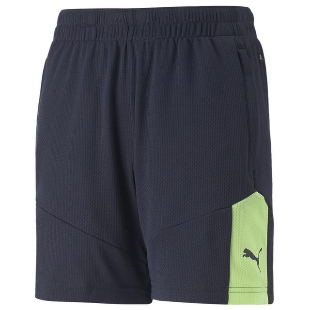 PUMA Training Shorts Individualfinal - Parisian Night/fizzy Light Kids, size S/140 cm on Productcaster.