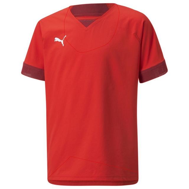 PUMA Playershirt Teamfinal - PUMA Red/white Kids, size M/152 cm on Productcaster.