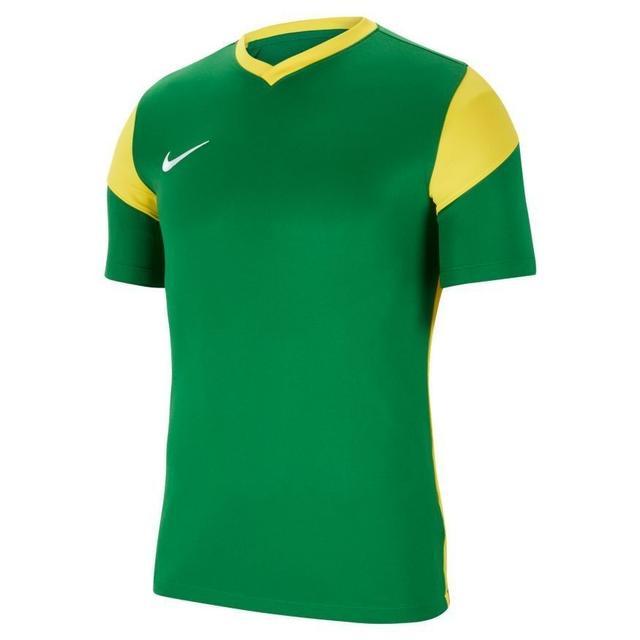 Nike Playershirt Park Derby Iii - Pine Green/tour Yellow/white Kids, size M: 137-147 cm on Productcaster.