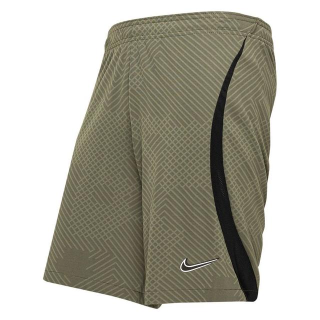 Nike Training Shorts Dri-fit Strike - Cargo Khaki/black/white, size X-Small on Productcaster.