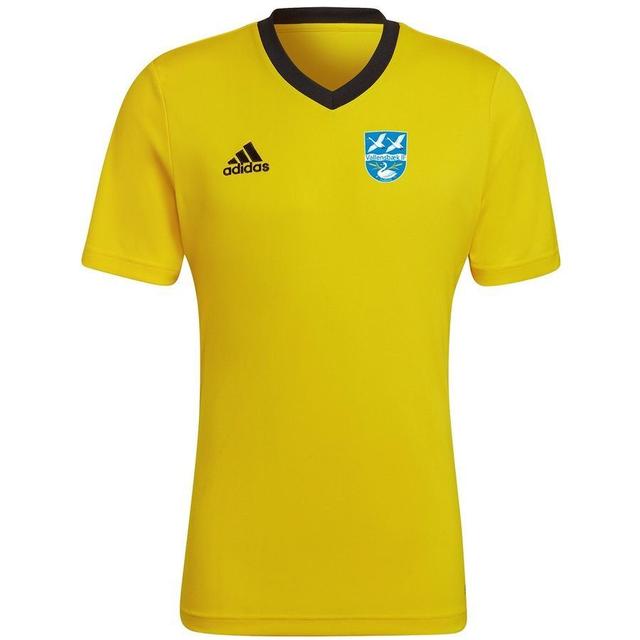 Vallensbæk IF Hjemmebanetrøje - Gul/Sort - adidas, størrelse X-Small on Productcaster.