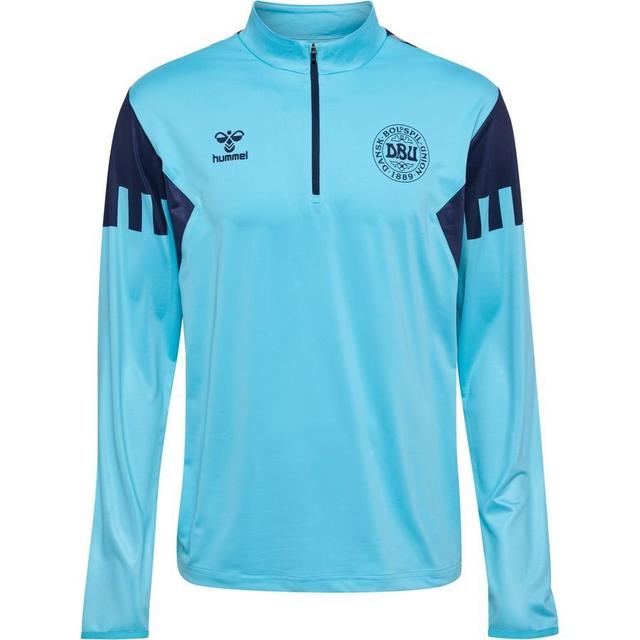 Denmark Training Shirt Pro Half Zip - Bluefish/marine - , size XX-Large on Productcaster.