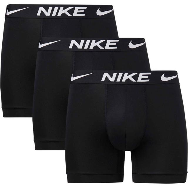 Nike Boxer Shorts 3-pack - Black/white, size Small on Productcaster.