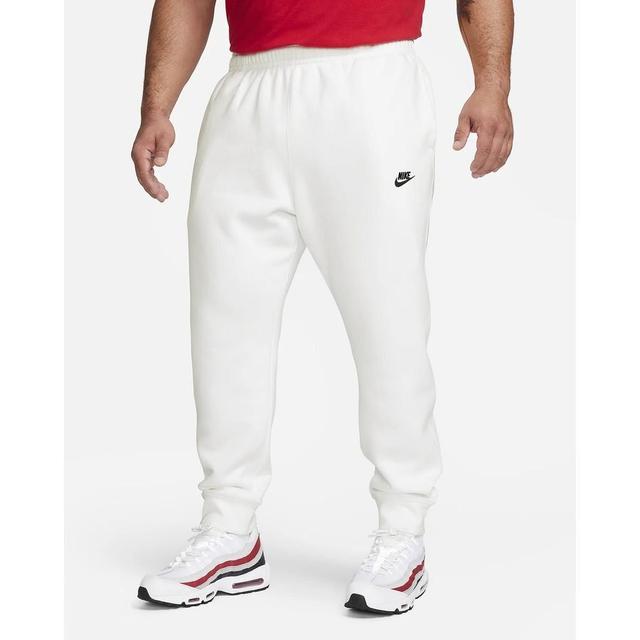 Nike Sweatpants Nsw Club - Vit/svart, storlek Large on Productcaster.