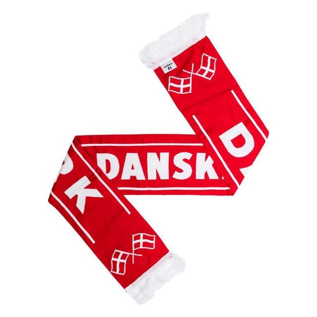 Denmark Classic Scarf 17,5x140cm - Red/white - , size One Size on Productcaster.