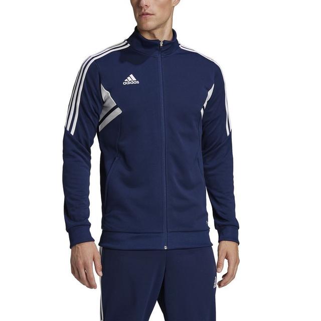 adidas Track Jacket Condivo 22 - Blue/white, size Medium on Productcaster.