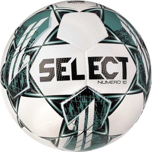 Select Football Numero 10 V23 - White/green, size Ball SZ. 5 on Productcaster.