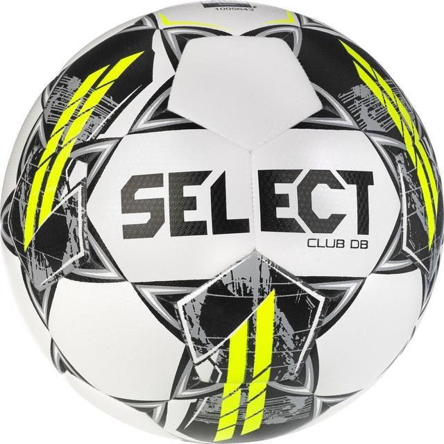 Select Football Club Db V23 - White/grey/yellow, size Ball SZ. 4 on Productcaster.