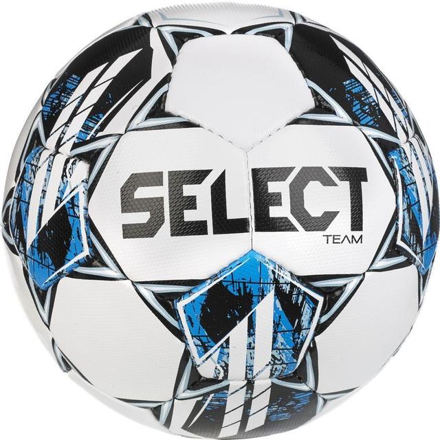 Select Football Team V23 - White/blue, size Ball SZ. 4 on Productcaster.