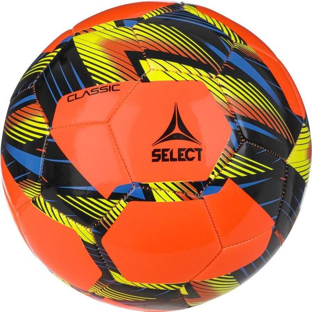 Select Football Classic V23 - Orange/black/yellow, size Ball SZ. 5 on Productcaster.