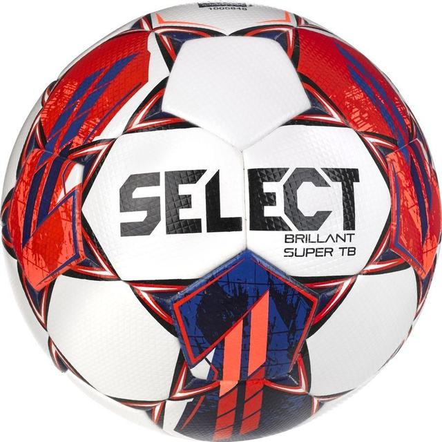 Select Football Brillant Super Tb V23 - White/red/blue, size Ball SZ. 5 on Productcaster.