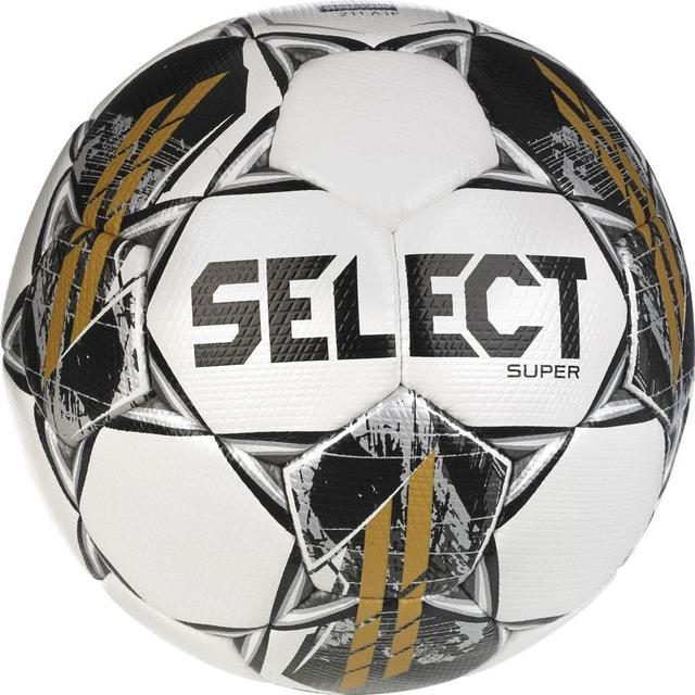 Select Football Super V23 - White/black/gold, size Ball SZ. 5 on Productcaster.