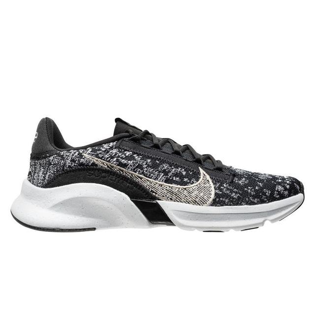 Nike Training Shoe Superrep Go 3 Flyknit Next Nature - Black/metallic Silver/white Women, size 35 on Productcaster.