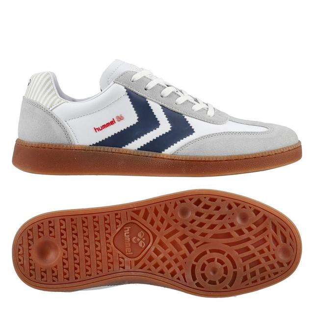 Hummel Sneaker World Cup 1986 - Grey/white/blue, size 43 on Productcaster.