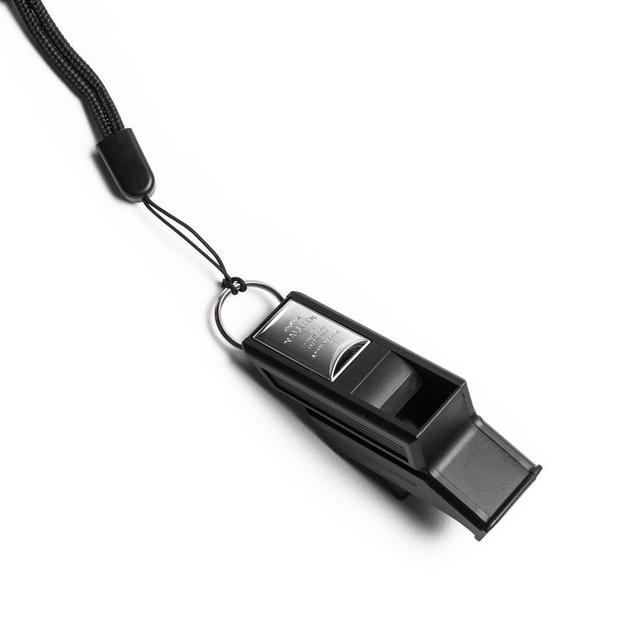 Molten Valkeen Referees Whistle Professional Japan - Black/silver, size One Size on Productcaster.