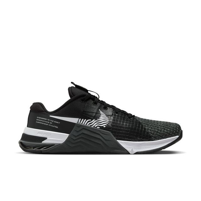 Nike Training Shoe Metcon 8 - Black/white/smoke Grey, size ['40 ½ on Productcaster.