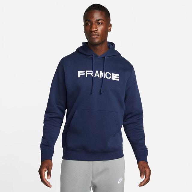 France Hoodie Nsw Club Fleece - Midnight Navy/white - , size XX-Large on Productcaster.