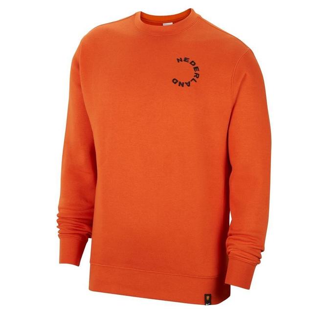 Holland Sweatshirt Nsw Club Crew - Orange/black - , size X-Large on Productcaster.