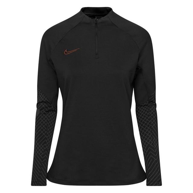 Nike Training Shirt Dri-fit Strike Drill - Black/smoke Grey/off Noir Woman, size Large on Productcaster.