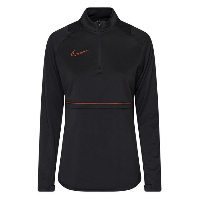 Nike Training Shirt Dri-fit Academy Drill - Smoke Grey/black/off Noir Woman, size X-Large on Productcaster.